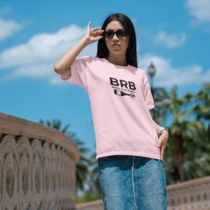 Bring Real Bubbly BRB acronym t-shirt (6) naiste šampanja t-särk