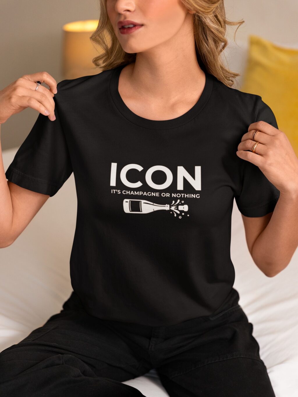 ICON t-särk šampanja fännile