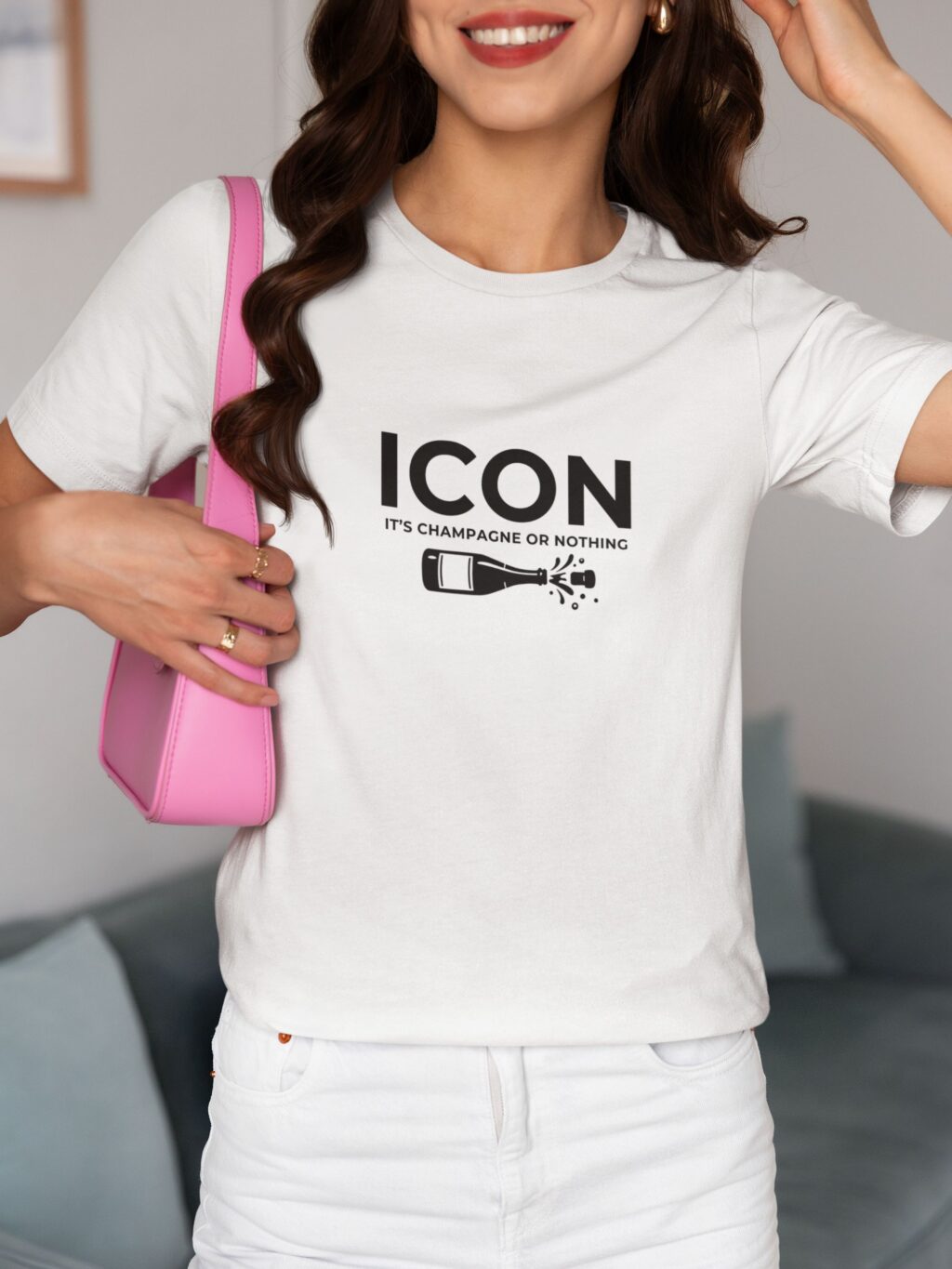 ICON t-särk šampanja fännile