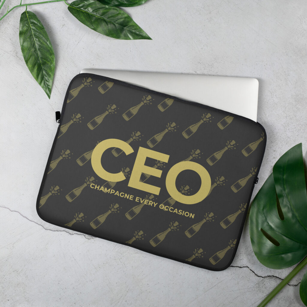 CEO - Champagne Every Occasion | Laptop sleeve 15″