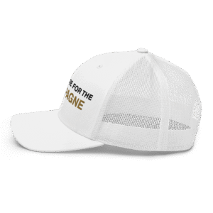 "I'm Just Here for the Champagne" Cap - Champagne lovers hat - Image 12