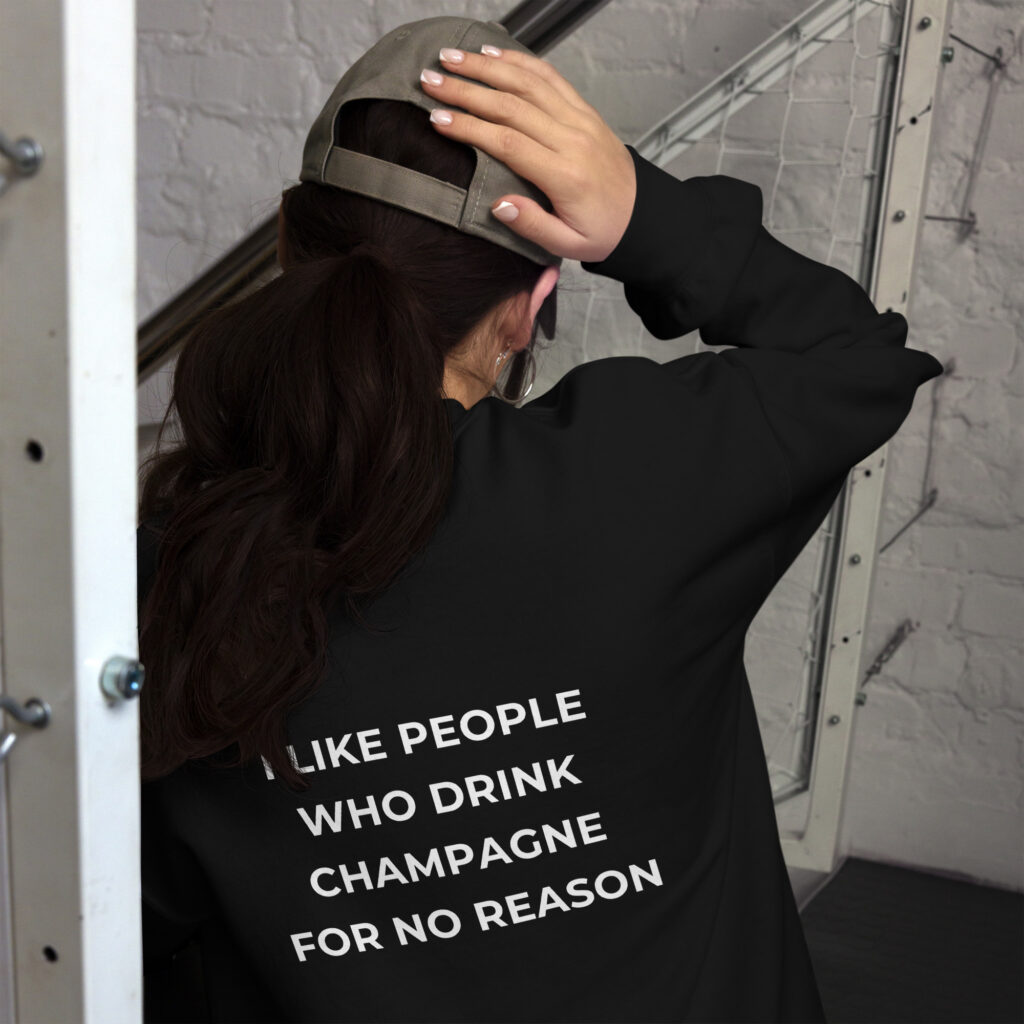 I like people who drink champagne | Naiste kirjaga pusa - Image 7