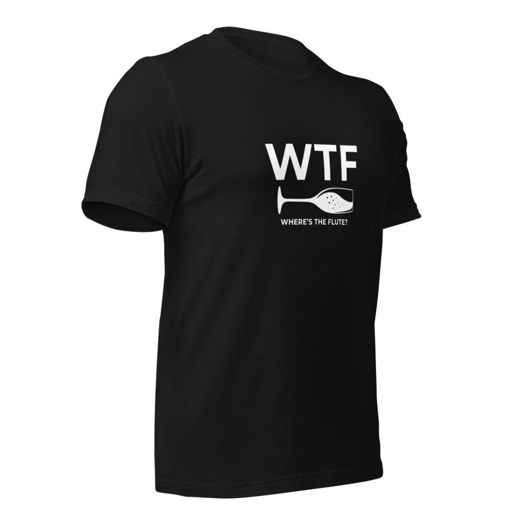 WTF – Where’s the flute? | Women’s t-shirt - Image 2