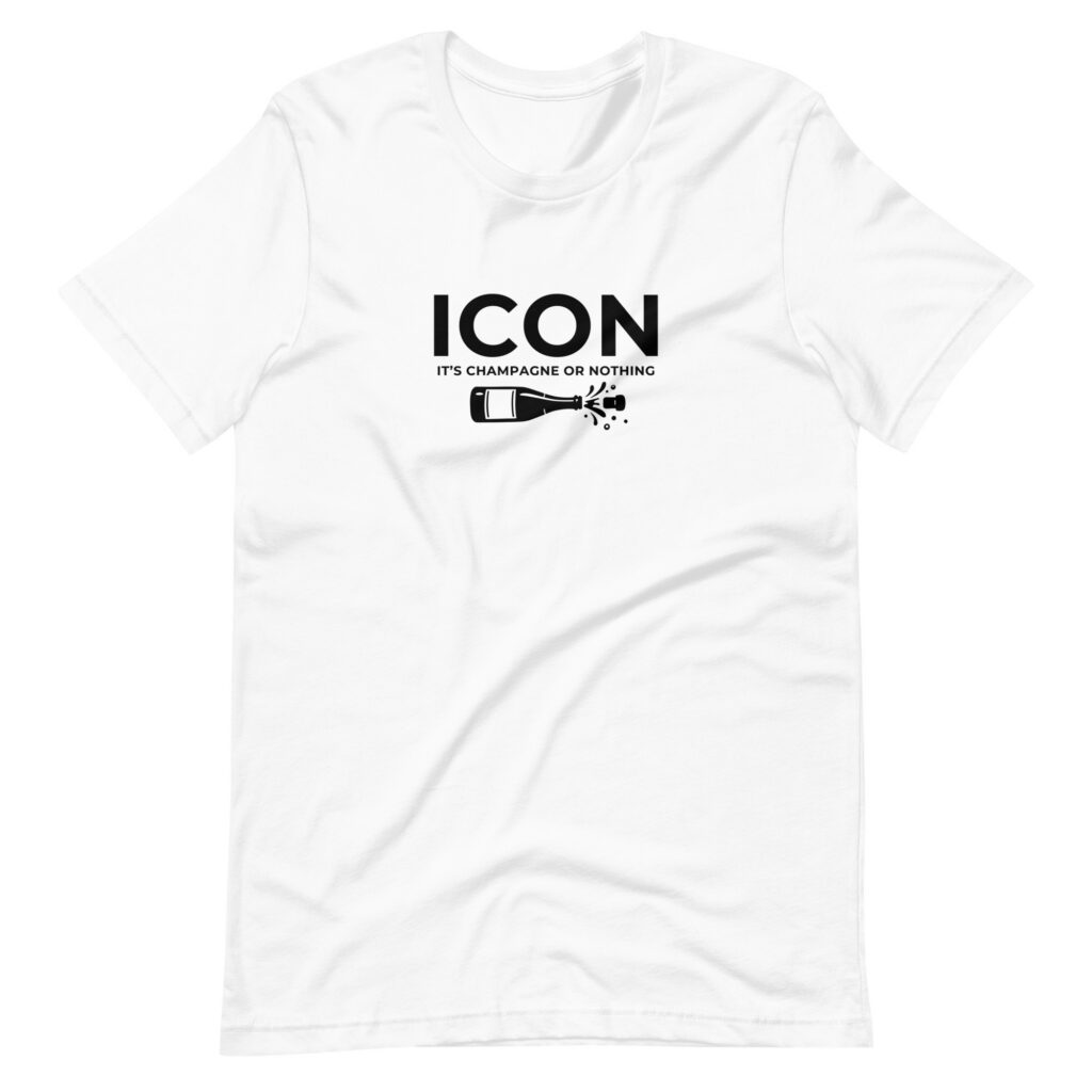 ICON naiste t-särk šampanja fännile