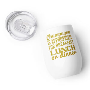 Champagne is appropriate wine tumbler - Image 8