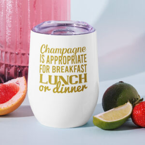 Champagne is appropriate wine tumbler - Image 11