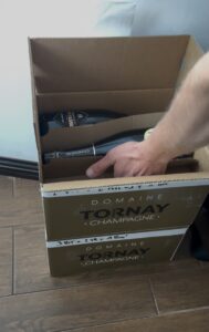 champagne boxes