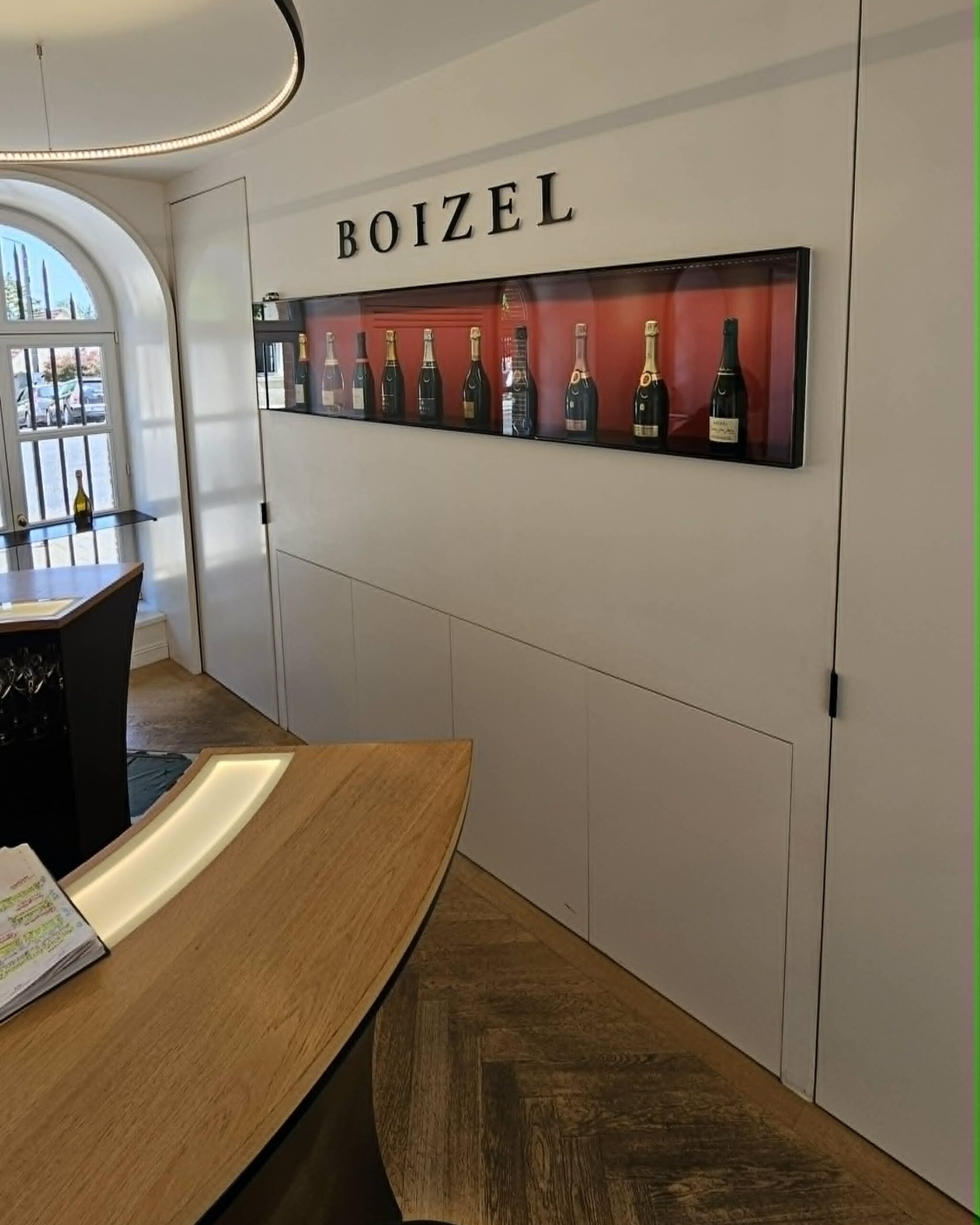 Champagne Boizel House tour in Epernay Avenue de Champagne